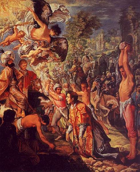  Adam  Elsheimer The Stoning of St.Stephen china oil painting image